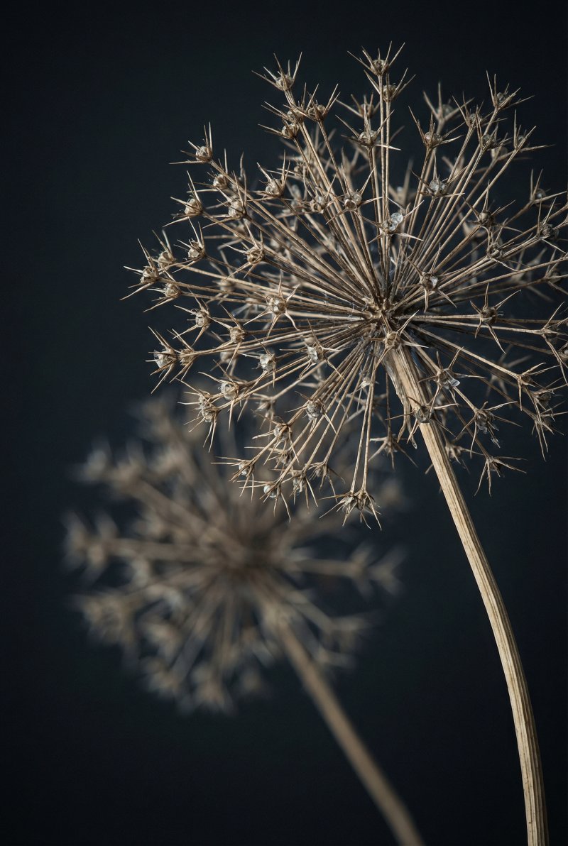 The Allium’s Skeletal Architecture by @Primpter - wall art print