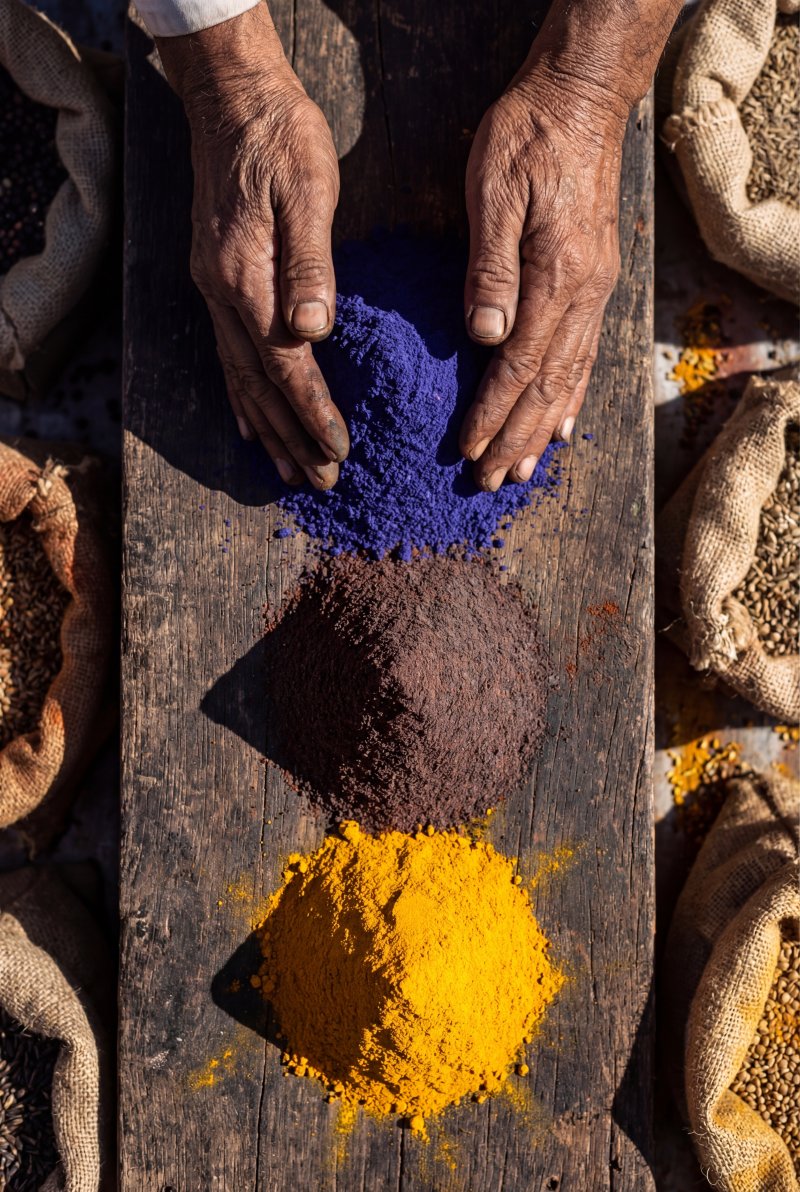 Artisan of the Prismatic Grains by @Primpter - wall art print